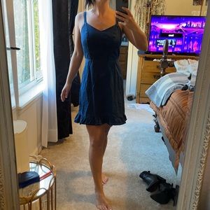 Mini jean dress